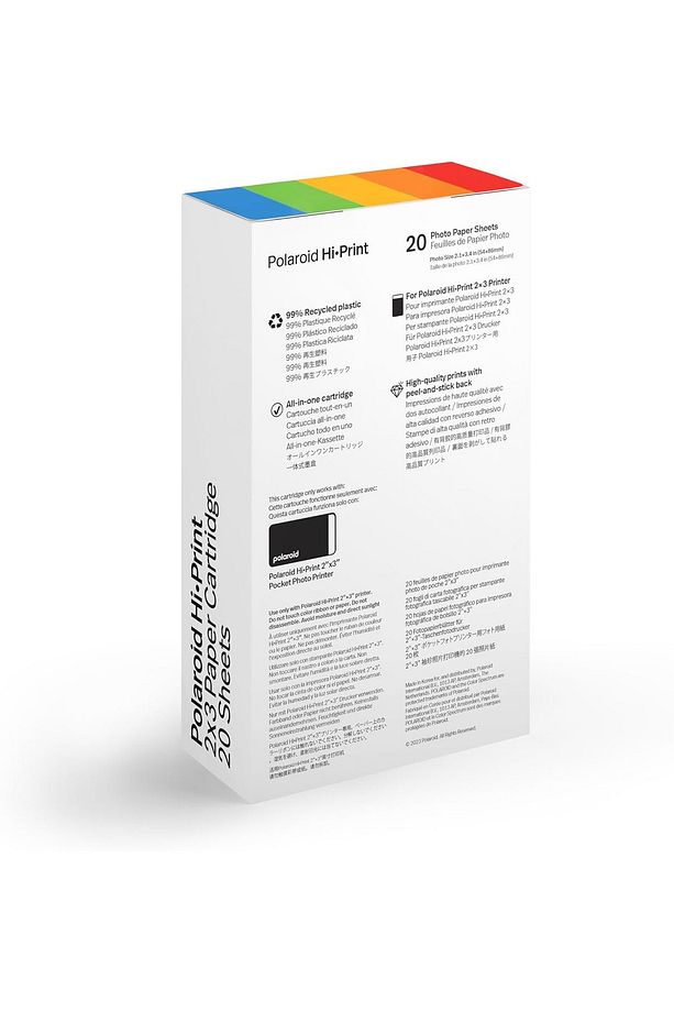 Hi·Print 2x3 Paper Cartridge Generation 2 – 20'li - 2