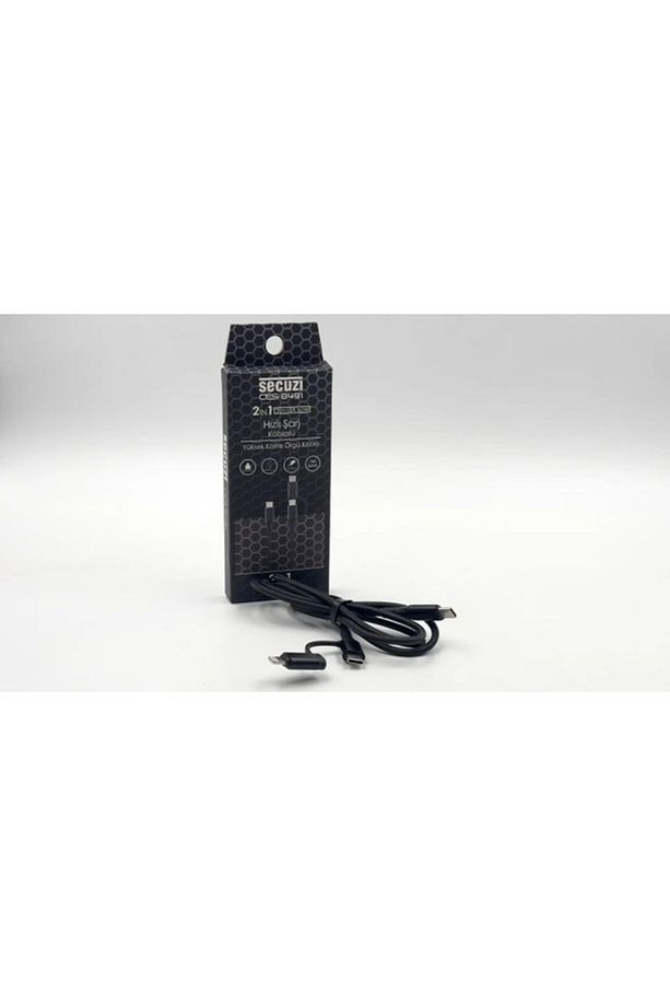 Secuzi 60W Hızlı Şarj Kablosu Type-C To Type-C / Lightning - 5