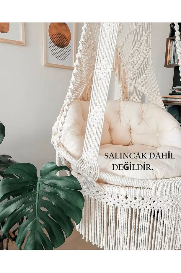 Makrome Salıncak Minderi  (SADECE MİNDER SATILIK) - 3