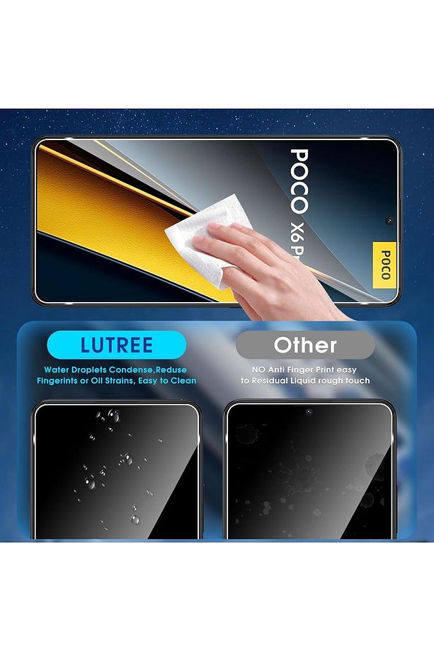 Xiaomi Poco X6 Pro Kamera Lens Koruma Camı Ve Temperli Ekran Camı Seti (BİRER ADET) - 6