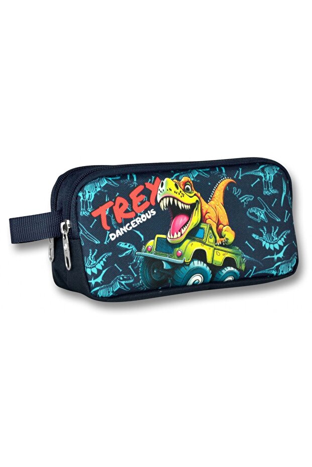 Ummit Bag for Boy - Cennec Trex Pencil Bag, Navy Blue