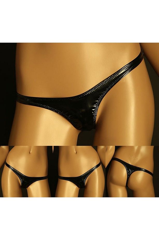 Deri G-String külot - 2
