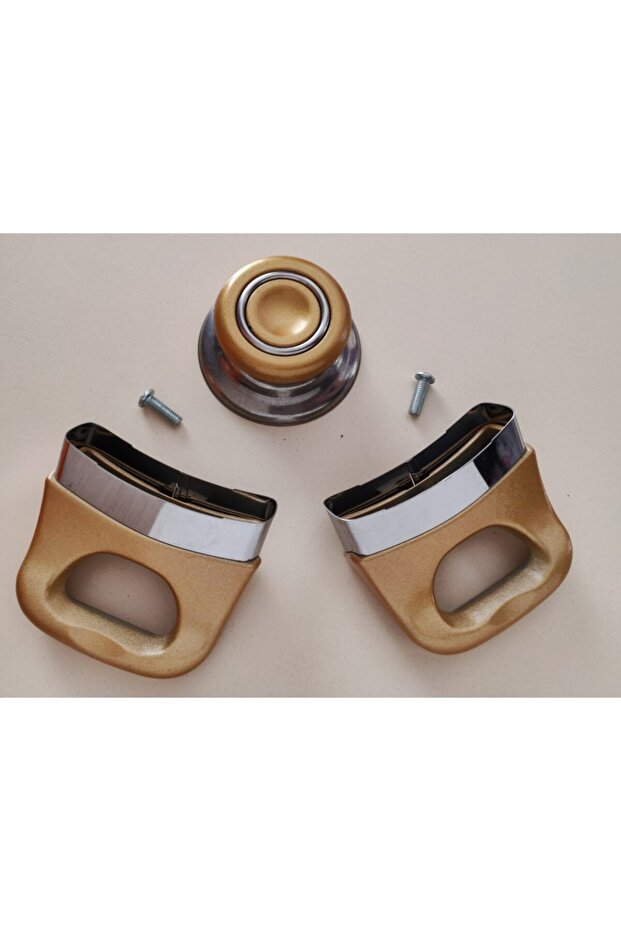 مجموعة مقبض وعاء ذهبي - 1