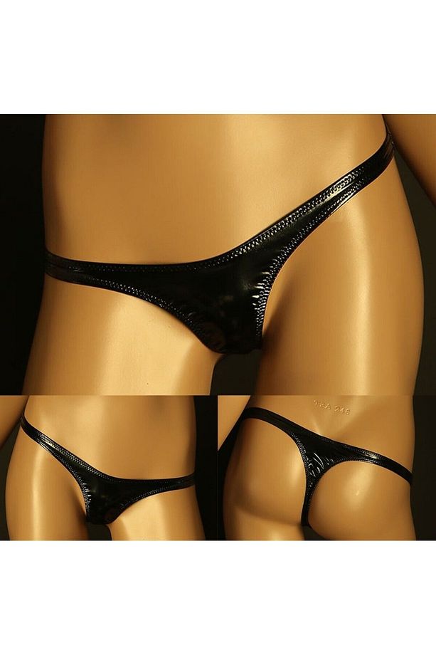 Deri G-String külot - 1