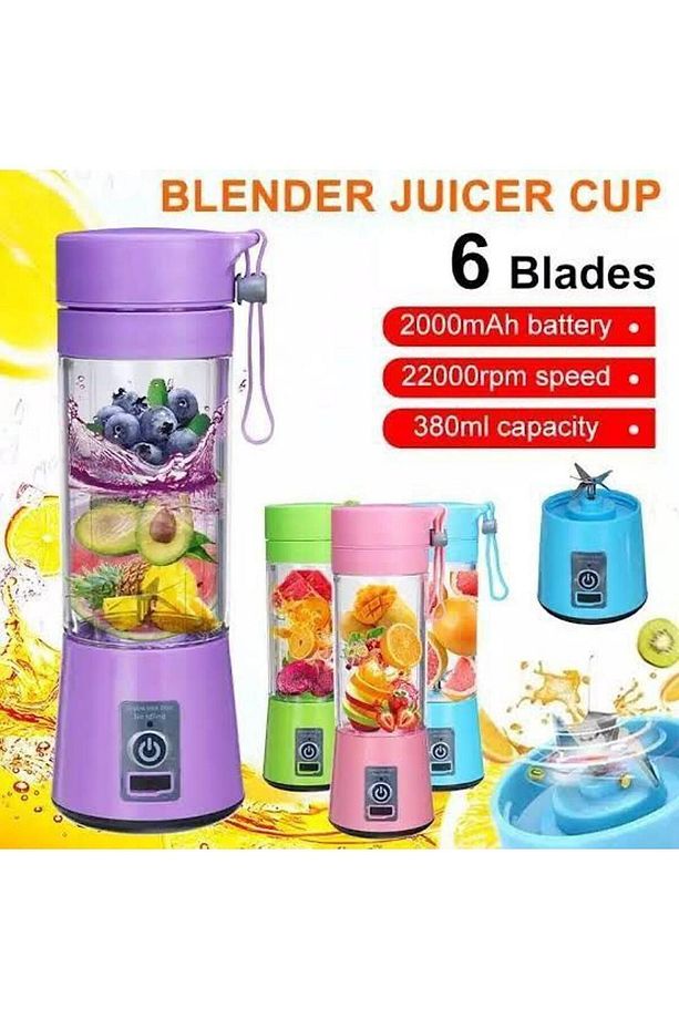 Ethab - Portable Bld Sd-s6 Taşınabilir Şarjlı Blender 380ml) - 3