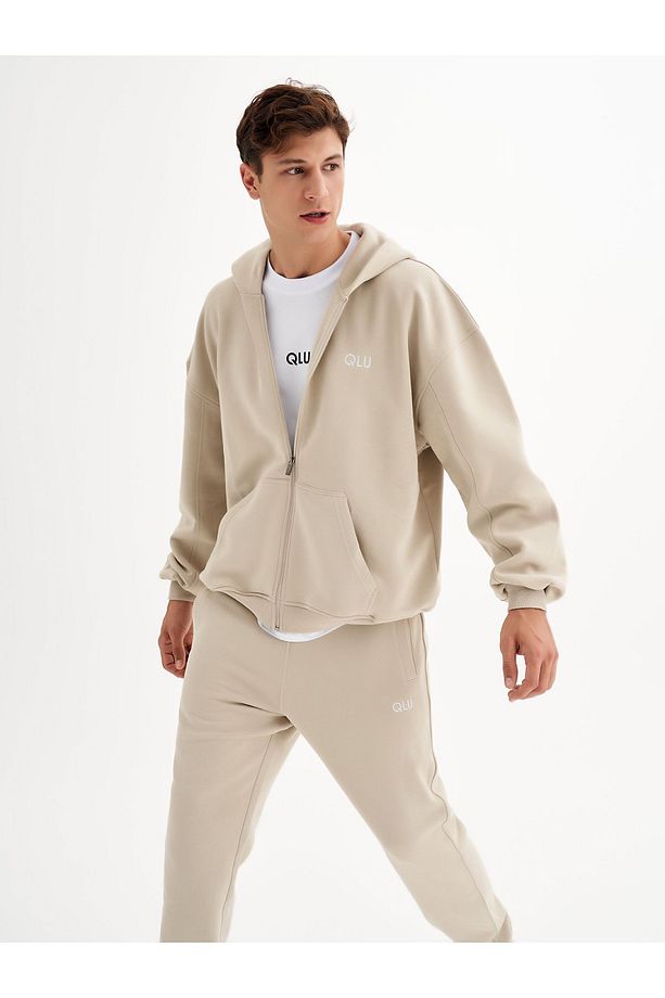 Infinity Collection Unisex Vizon Oversize Hırka - 5