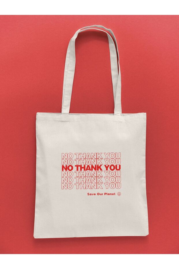 No Thank You - Tote Bag