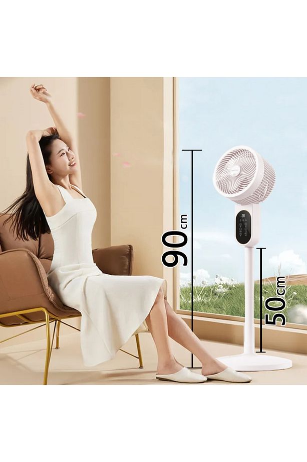 90cm Fan Led Ekranlı Kumandalı Vantilatör Ayarlanabilir 3 Farklı Boy Cvr-vn101 - 3