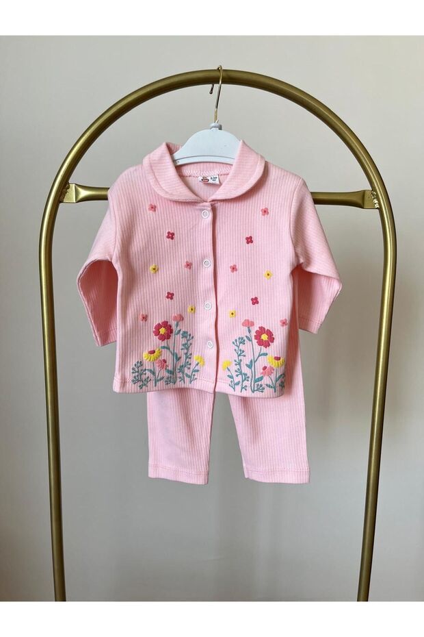 Cotton Floral Baby Girl 2-Piece Set - Newborn/3-6 Months