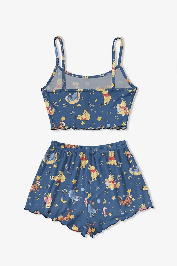 Favela Winnie The Pooh 2 Süpersoft Şort Takımı - 2