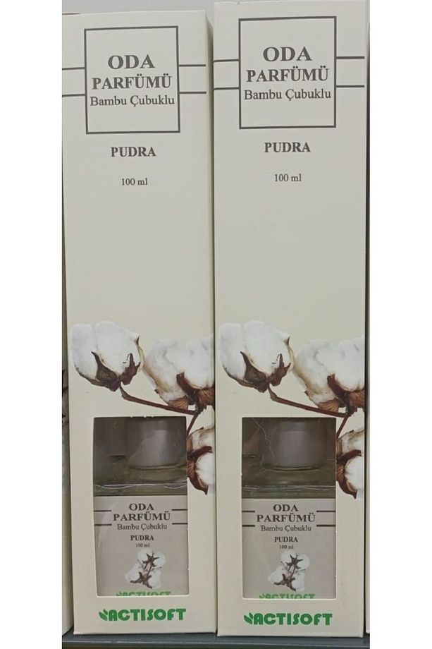 Oda Kokusu Bambu Çubuklu 100 Ml 2 Li Paket Pudra - 1