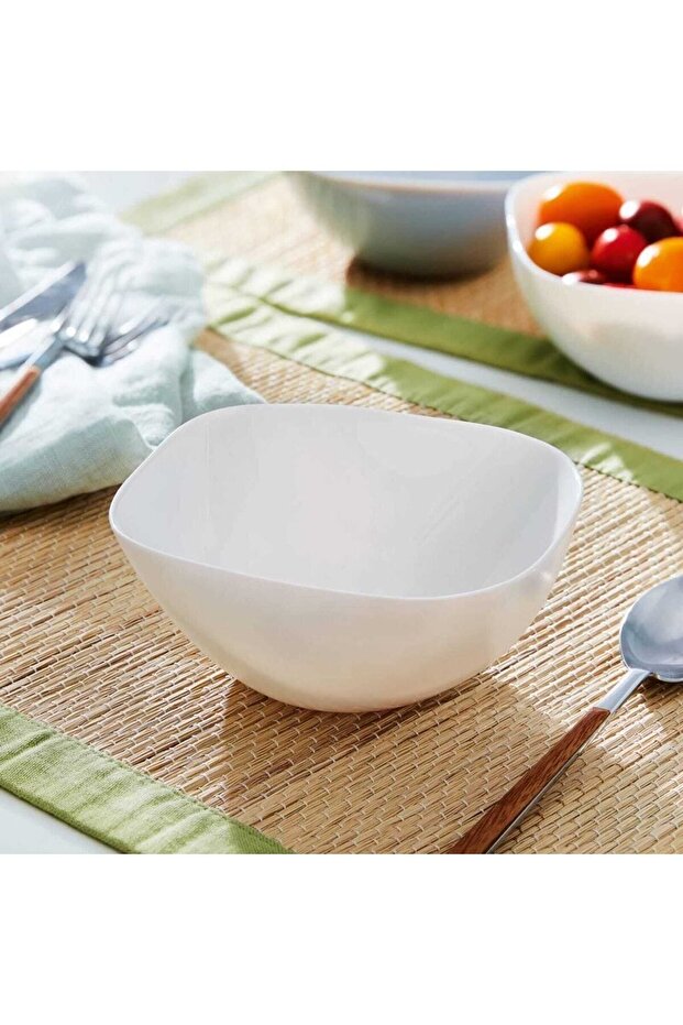 Carine Blanc White Bowl 14 Cm Set of 6