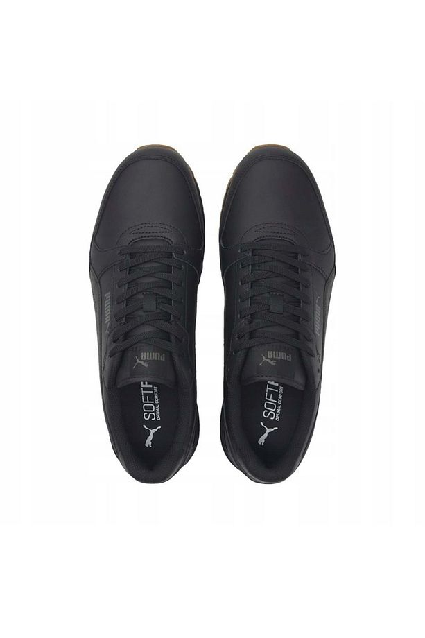 384855-04 St Runner V3 L Erkek Spor Ayakkabı Siyah - 4