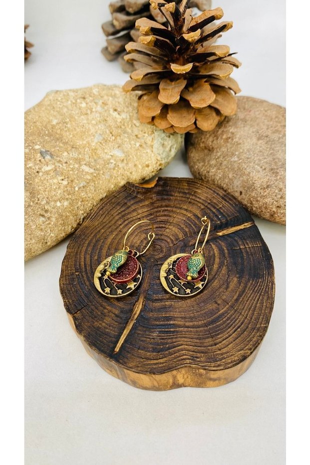 Fish Figured Ethnic Earrings