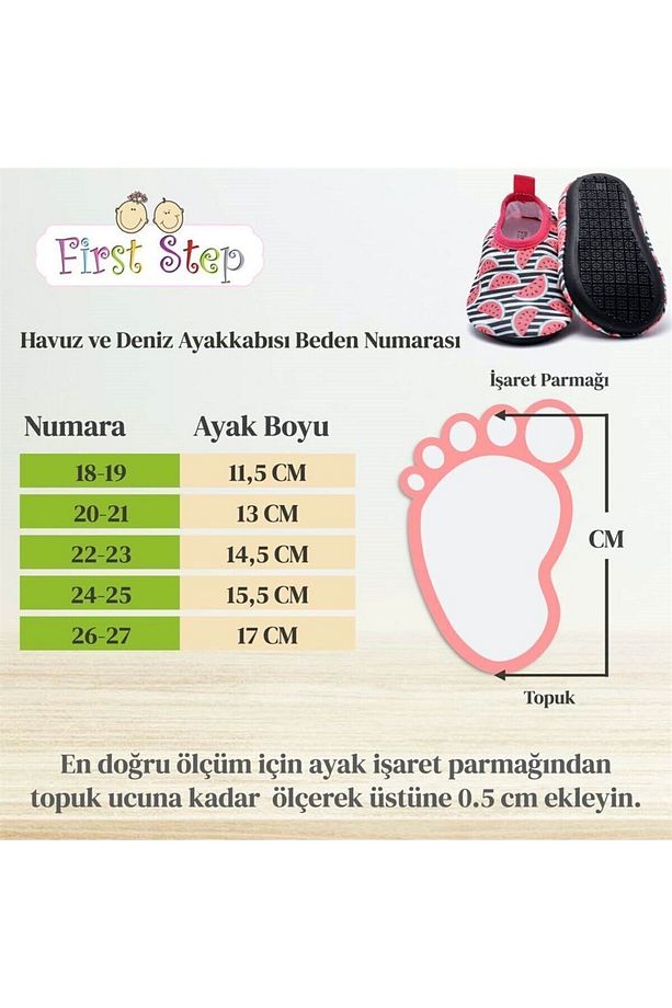 Özel Kaydırmaz Tabanlı Aslan Havuz Ve Deniz Ayakkabısı - 5