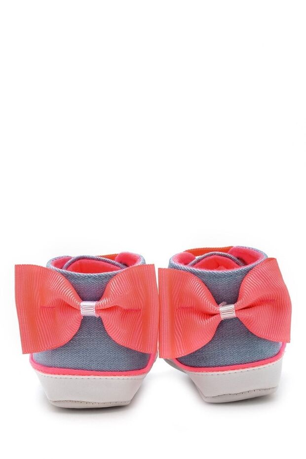 Fosforlu Kurdele Patik Pembe - 4