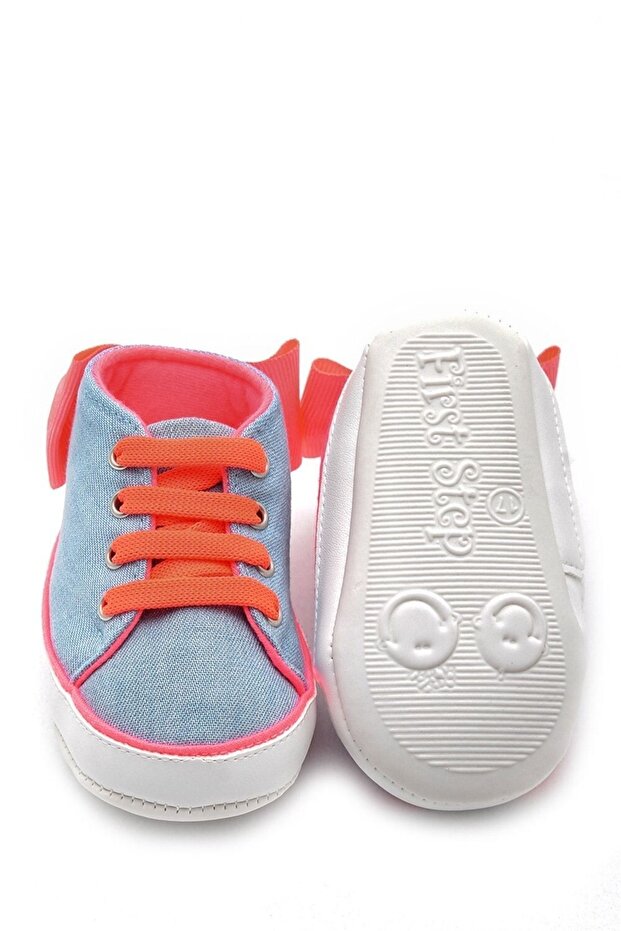 Fosforlu Kurdele Patik Pembe - 2