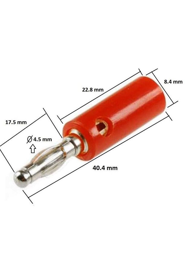 4mm Banana Erkek  / Dişi Konnektör Jack Fiş - 3