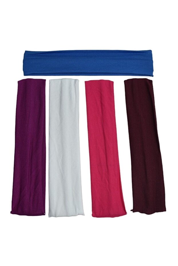 5 Pieces Sporty Hair Band Set