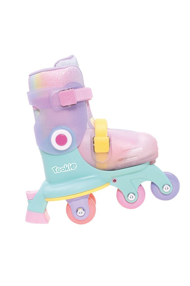 Ayarlanabilir Dönüşen Tekerlekli 2 In 1 Twisty Paten - Pembe - 4