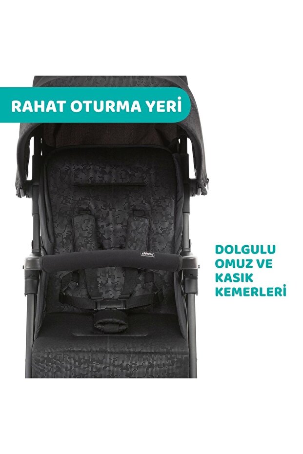Ohlala 3 Bebek Arabası Grey Mist - 6
