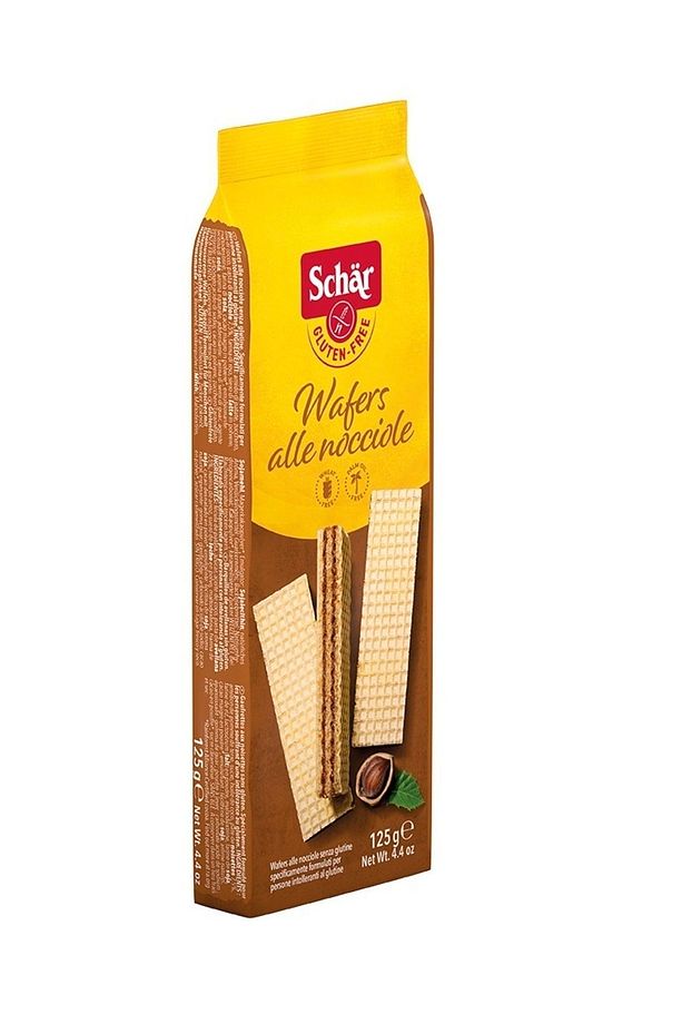 Wafers Alla Nocciole Glutensiz Fındıklı Gofret 125 gr (6 ADET) - 4