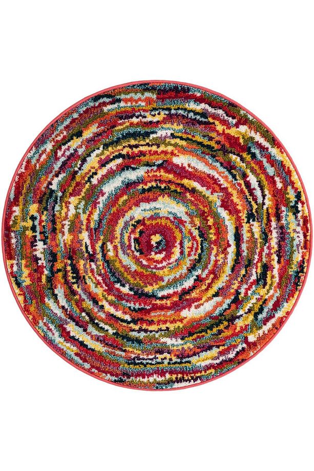 Spring Koleksiyonu Dokuma Makine Halısı Sp1006 (120X120 ÖLÇÜSÜ YUVARLAKTIR) - 2