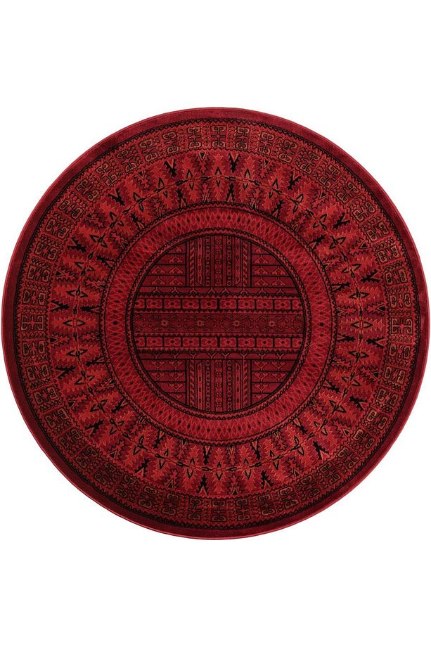 Persian Dokuma Makine Halısı Bk1007 Yuvarlak - 8