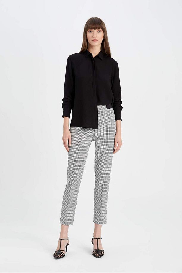 Regular Fit Uzun Kollu Basic Gömlek Z6472az23au - 2