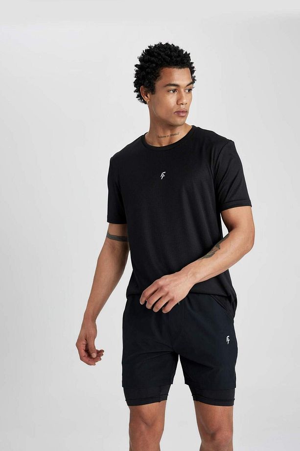 Fit Slim Fit Taytlı Şort Z5483az23sp - 5