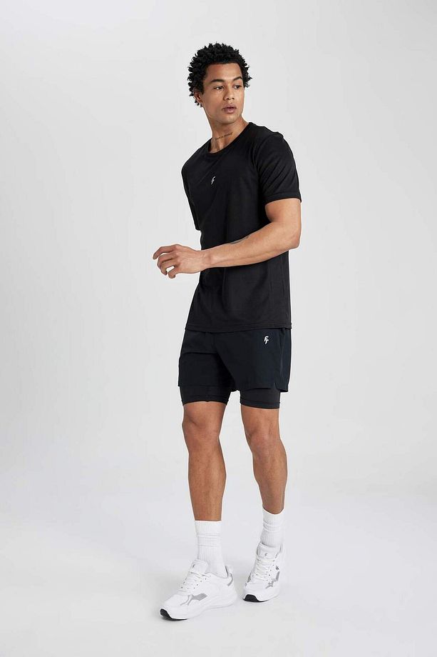 Fit Slim Fit Taytlı Şort Z5483az23sp - 3