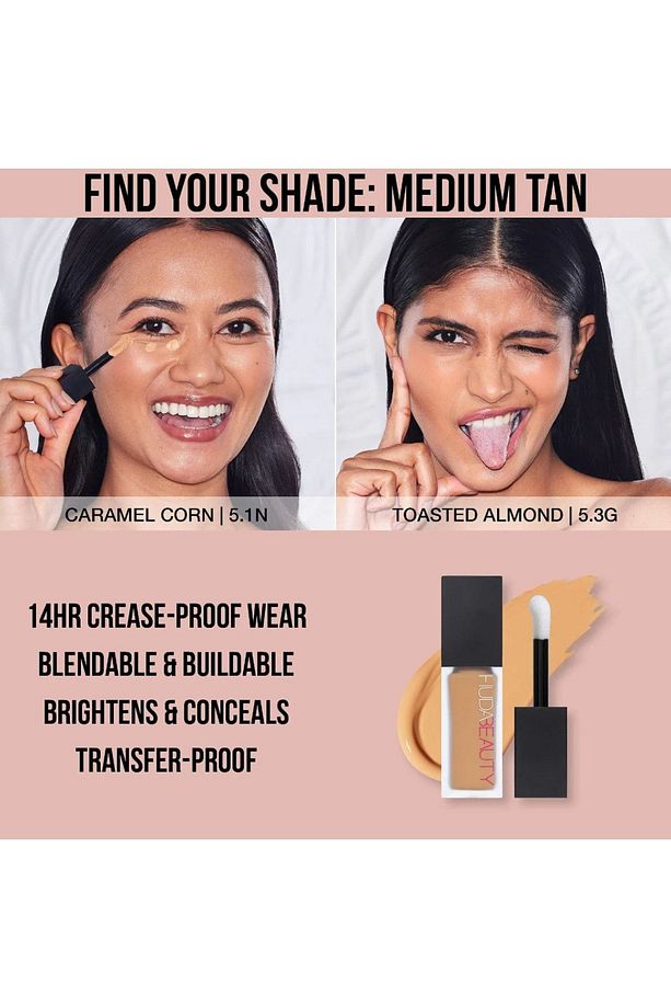 FauxFilter Luminous Matte Buildable Coverage Crease Proof Concealer 9 Ml - 3