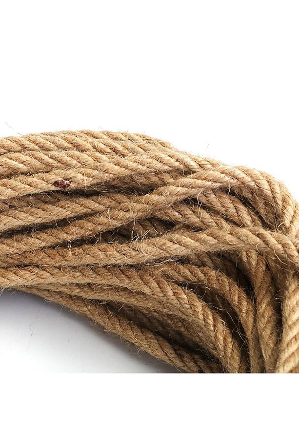 Ip,jüt Ip, 5 Mm, Hasır Ipi, Çuval Ipi, Kırnap Ipi, Jüt Ipi, Halat, Urgan (10 METRE) - 4