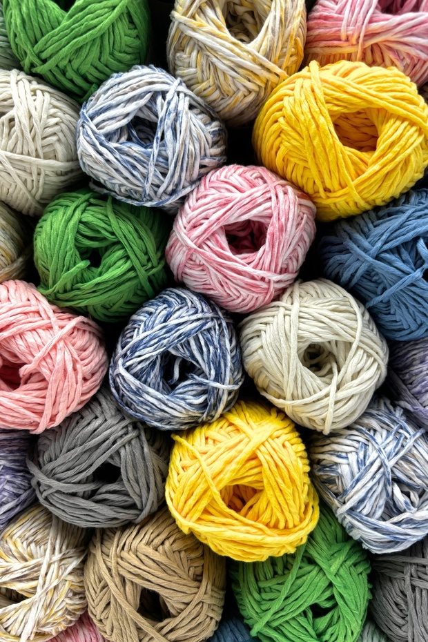 Premium Softee Raffia Yumuşak Rafya Kağıt İp Tığ İpi Tığ İşi El Örgü İp Şiş İpi Hobi İp Bebe Pembesi - 8