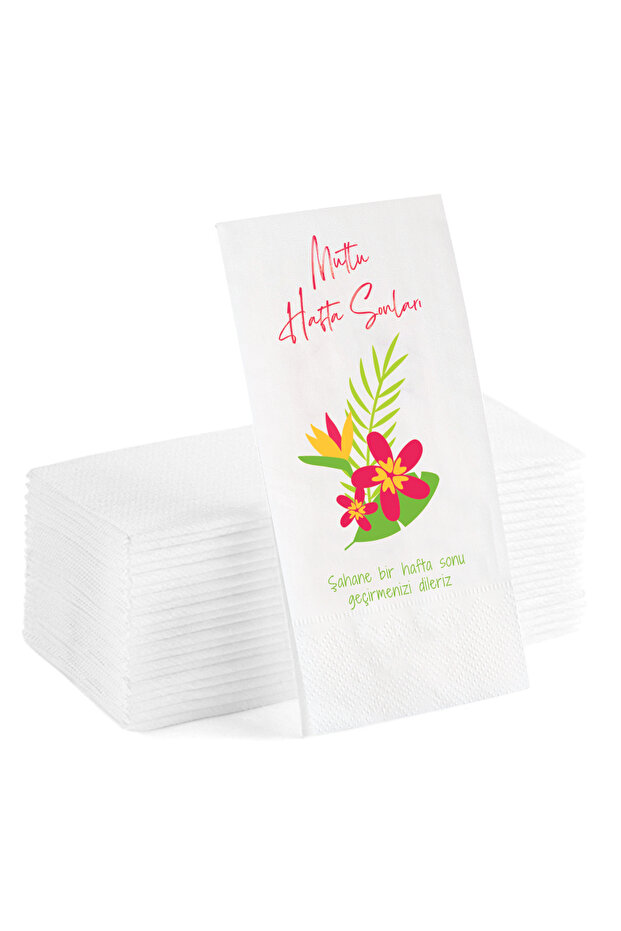 Written Presentation Serving Napkin Talking Paper Napkin