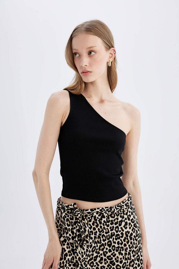 Slim Fit Tek Omuzlu Fitilli Kaşkorse Atlet A7453ax23hs - 4