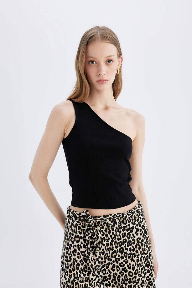 Slim Fit Tek Omuzlu Fitilli Kaşkorse Atlet A7453ax23hs - 3