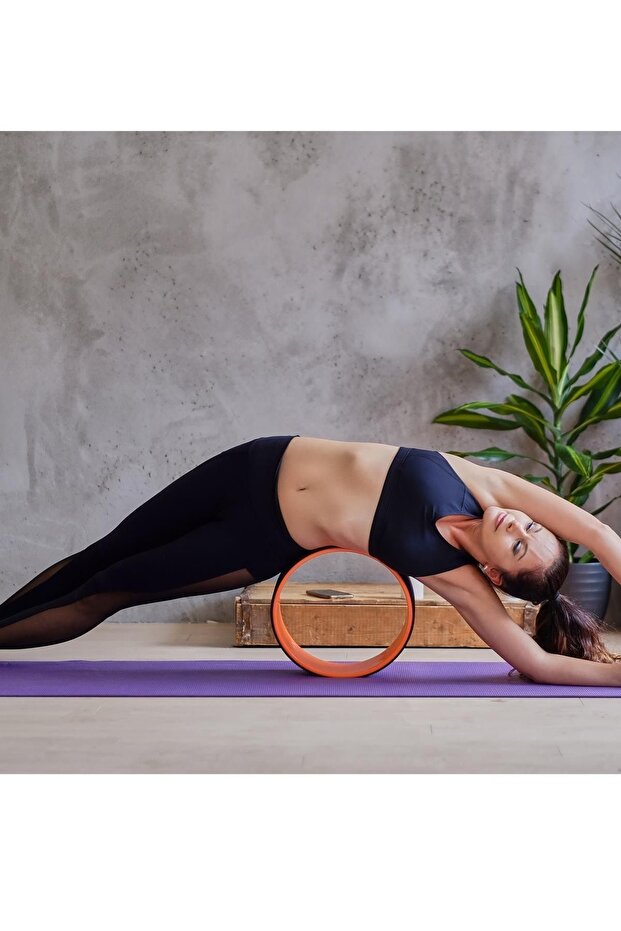 Elite Plus Pilates and Yoga Wheel Balance Non-Slip Yoga Circle Pilates Wheel and Ring
