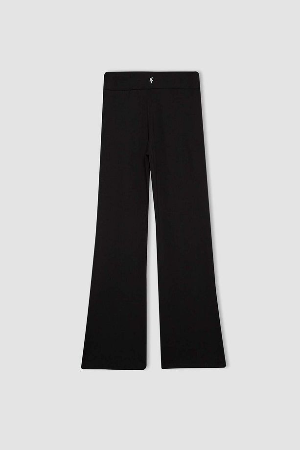 Fit Geniş Paça Skuba Dalgıç Kumaş Eşofman Altı - 8