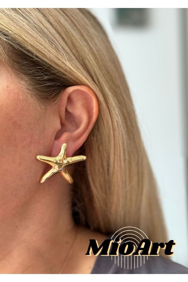 Starfish Pattern Earrings - 3