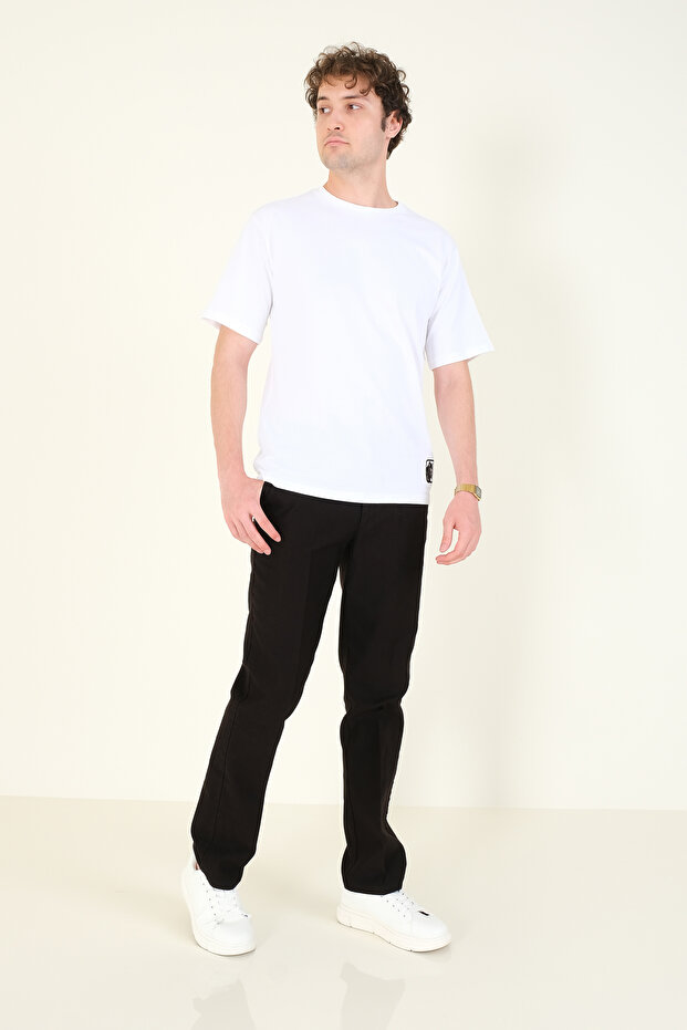Men's Side Pocket Trousers Black