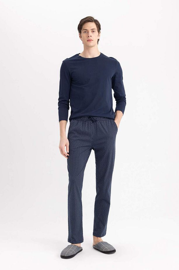 Regular Fit Bisiklet Yaka Basic Pijama Üstü - 2