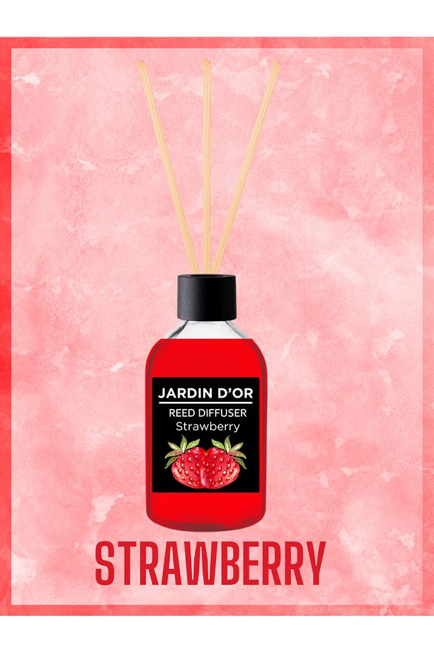 ÇOK AL AZ ÖDE PUDRA-ANANAS-GÜL ÇUBUKLU ODA KOKUSU50 ML / POWDER-ROSE-PINEAPPLE REED DIFFUSER 50 ML - 3