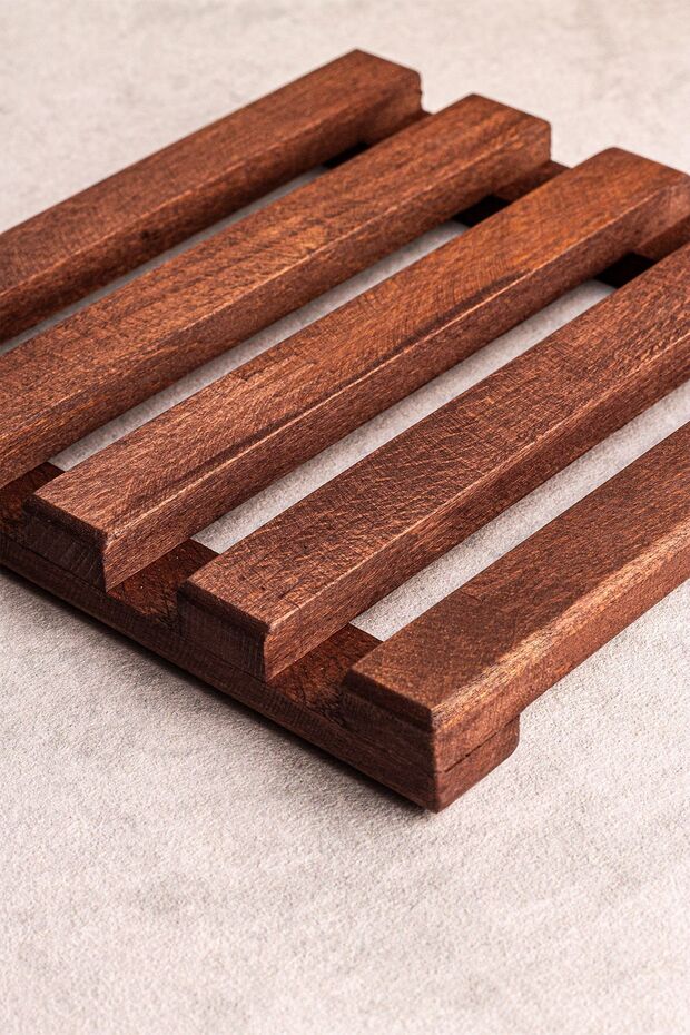 Kety - 2'li Ahşap Kare Nihale - 5