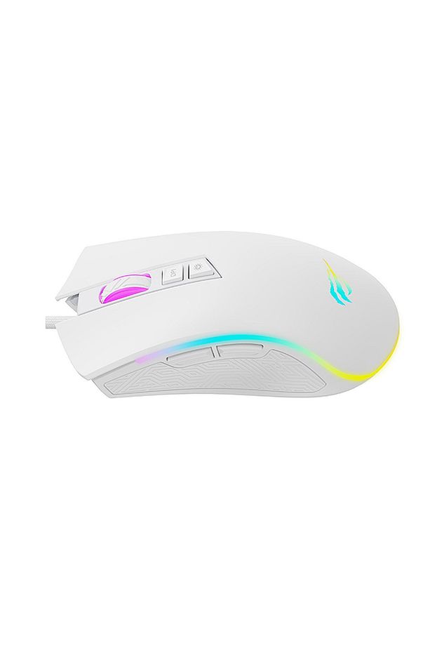 Gamenote MS1034 RGB Gaming Makrolu Programlanabilir Oyuncu Mouse - Beyaz - 6