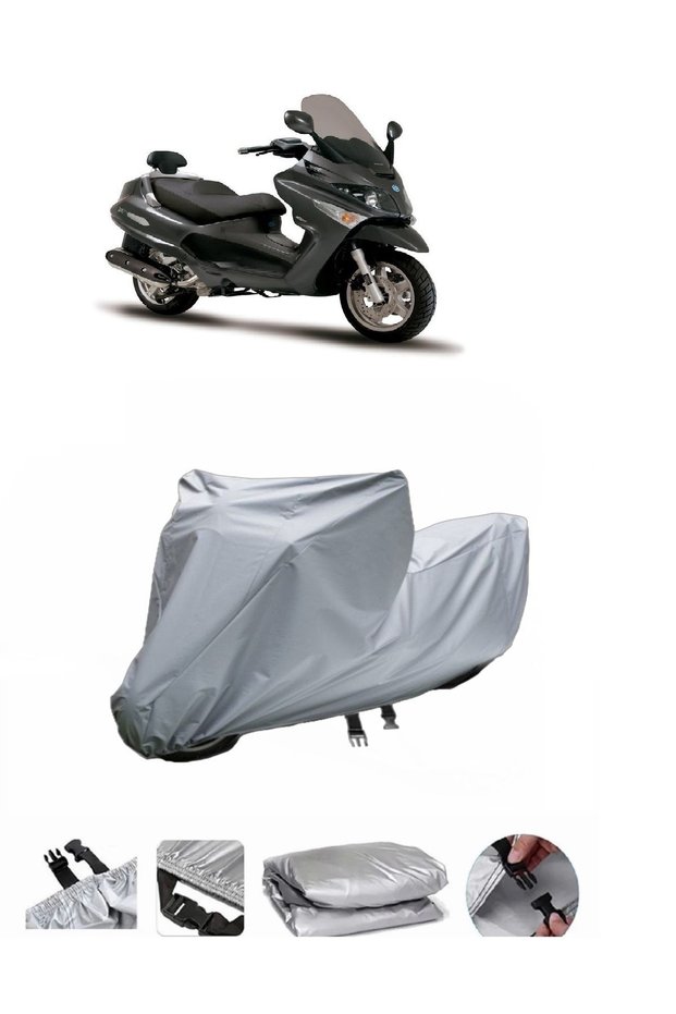 The Piaggio X Evo 400 motorcycle cover is not compatible with the rear Bag .