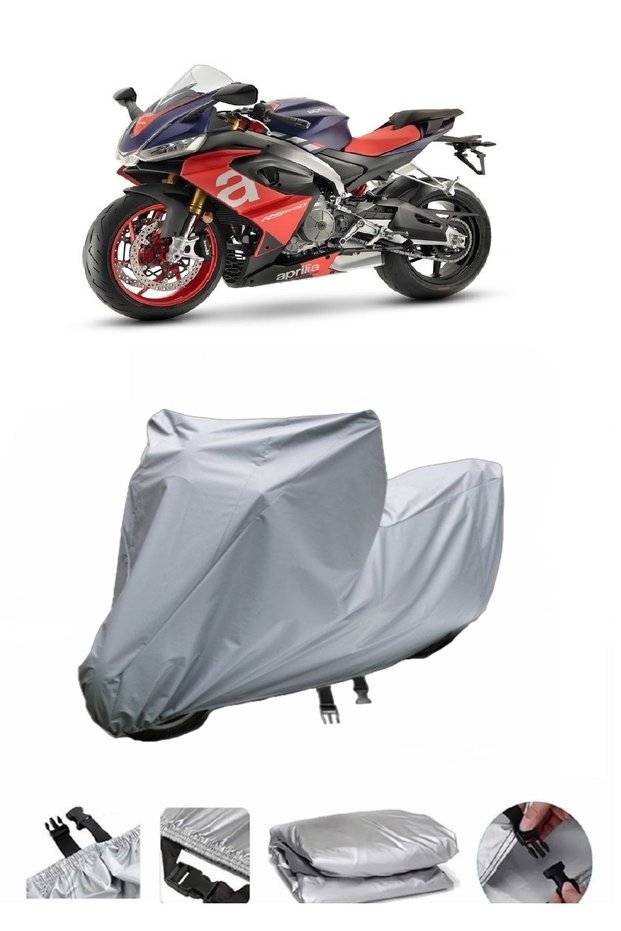 The Aprilia RS 660 motorcycle cover is not compatible with the rear Bag .