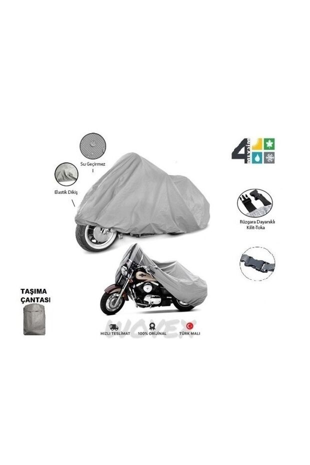 Falcon Magic 100 Motorcycle Tarpaulin, Tarpaulin (rear bag not compatible)