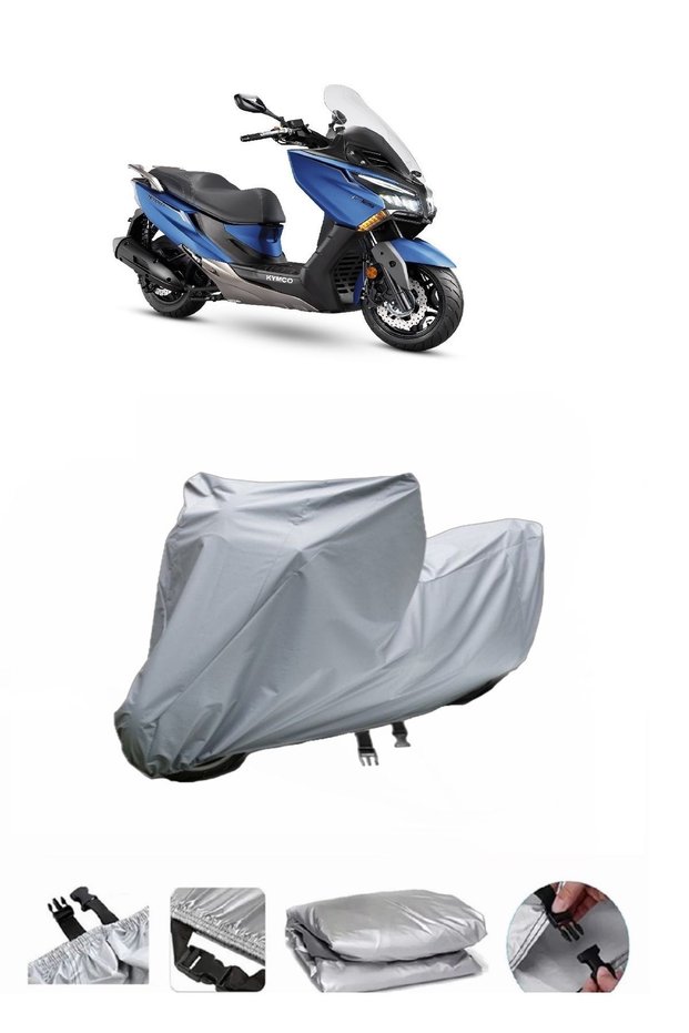 The Kymco Xtown 125i Motorcycle Cover is not compatible with the rear Bag .