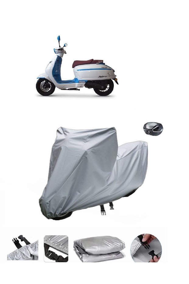 Falcon Martini 50 Compatible Motorcycle Cover (Rear Bag Not Compatible)